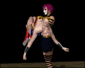 Картинка 3д графика people люди девушки