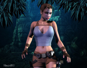 Картинка 3д графика people люди девушка