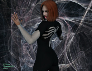 Картинка 3д графика people люди девушка