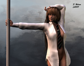 Картинка 3д графика people люди девушка