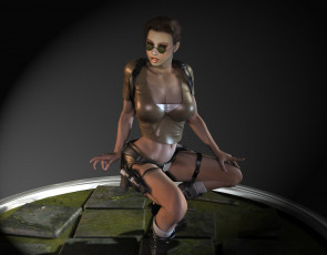 Картинка 3д графика people люди девушка