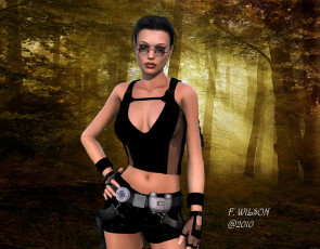 Картинка 3д графика people люди девушка