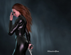 Картинка 3д графика people люди девушка