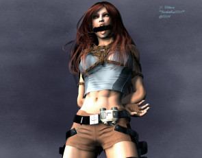 Картинка 3д графика people люди девушка