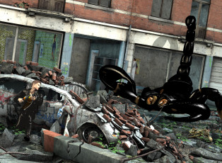 Картинка 3д графика fantasy фантазия скорпион