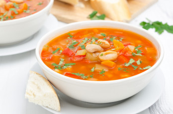 Картинка еда первые блюда борщ