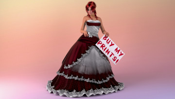 Картинка 3д графика people люди девушка