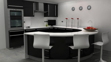 Картинка 3д графика realism реализм кухня