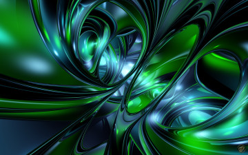 Картинка 3д графика fractal фракталы цвета узор