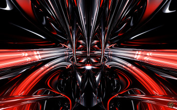 Картинка 3д графика fractal фракталы фон узор цвета