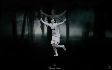 Картинка спорт футбол игрок лес