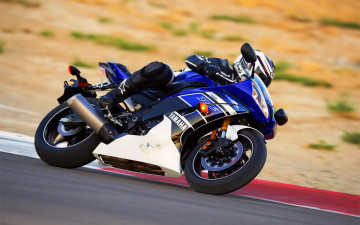 Картинка спорт мотоспорт yamaha yzf-r6