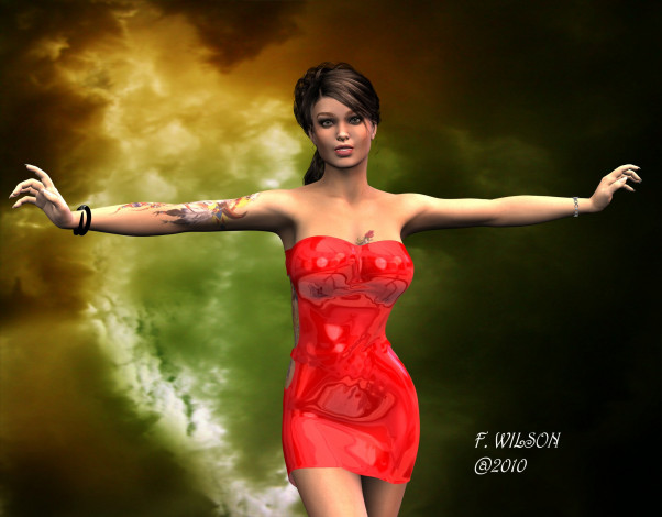 Обои картинки фото 3д, графика, people, люди, девушка