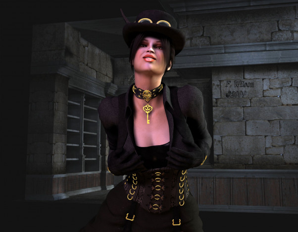 Обои картинки фото 3д, графика, people, люди, девушка