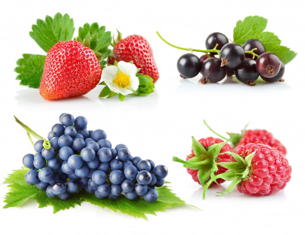 Обои картинки фото еда, фрукты, ягоды, коллаж