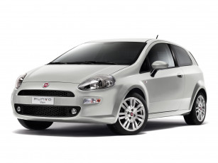 Картинка автомобили fiat 199 серый van punto