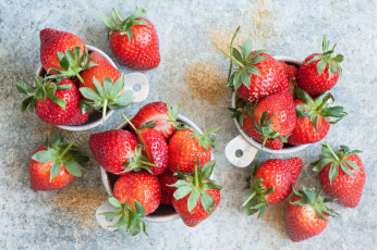 Картинка еда клубника +земляника ягоды