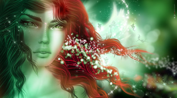 Картинка 3д+графика fantasy+ фантазия лицо