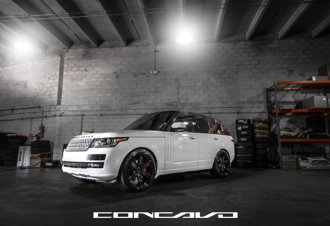 Обои картинки фото автомобили, range rover, white, rover, range