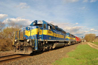 Картинка техника поезда состав рельсы локомотив дорога железная