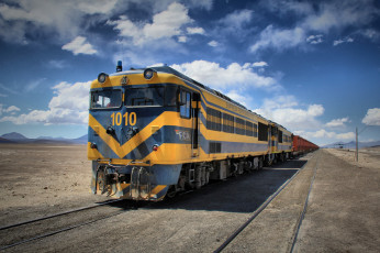 Картинка техника поезда железная дорога рельсы локомотив состав