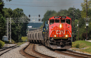 Картинка техника поезда локомотив рельсы дорога железная
