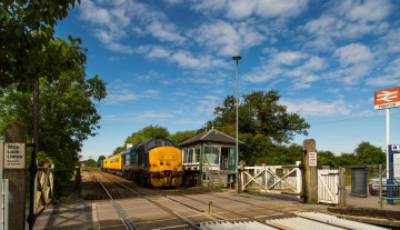 Картинка техника поезда железная дорога рельсы локомотив