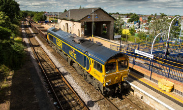 Картинка техника поезда локомотив рельсы железная дорога