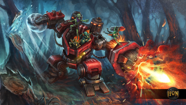 Обои картинки фото видео игры, heroes of newerth, персонажи