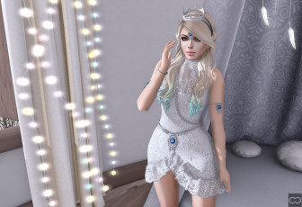 Картинка 3д+графика люди+ people фон взгляд девушка