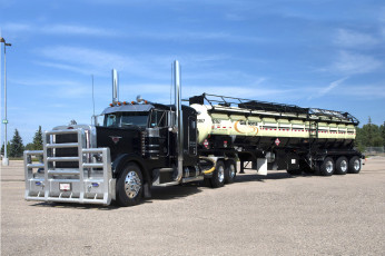 Картинка автомобили peterbilt танкер