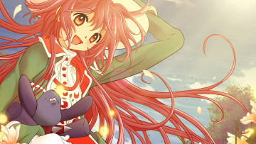 Картинка kobato аниме взгляд фон девушка