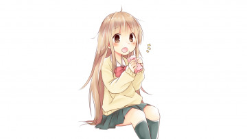 Картинка mahou+shoujo+madoka+magika аниме взгляд девушка фон