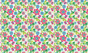 Картинка векторная+графика цветы+ flowers узор цветы яркий