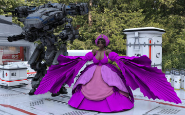 Картинка 3д+графика фантазия+ fantasy взгляд девушка фон