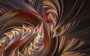 Картинка 3д+графика фракталы+ fractal узор фон цвета