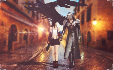 Картинка видео+игры final+fantasy+vii тифа сефирос