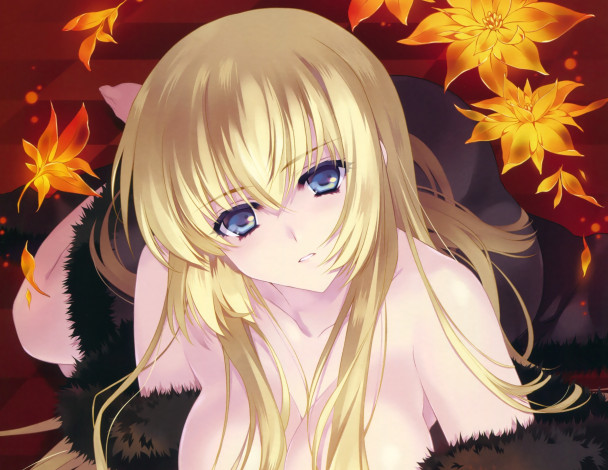 Обои картинки фото аниме, muv-luv alternative,  total eclipse, девушка