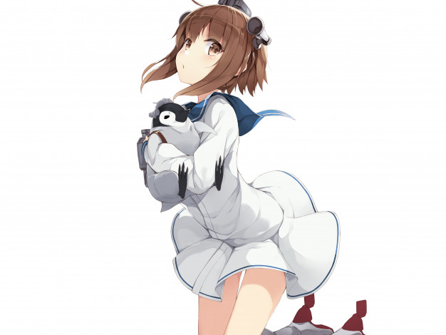 Обои картинки фото аниме, kantai collection, девушка