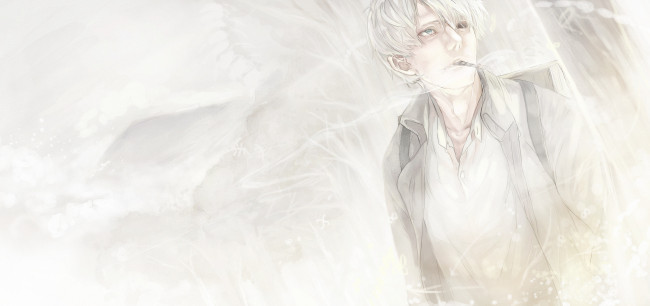 Обои картинки фото аниме, mushishi