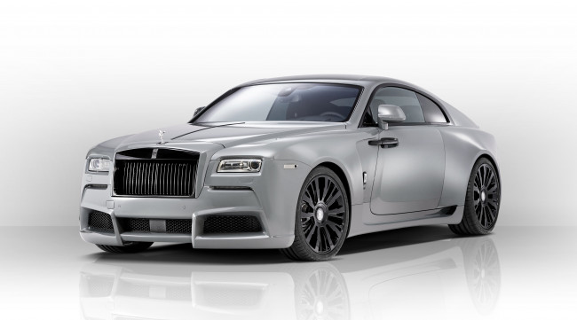 Обои картинки фото автомобили, rolls-royce, spofec, wraith, overdose, 2016г