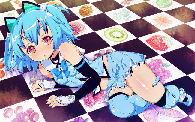 Обои картинки фото аниме, unknown,  другое, девушка