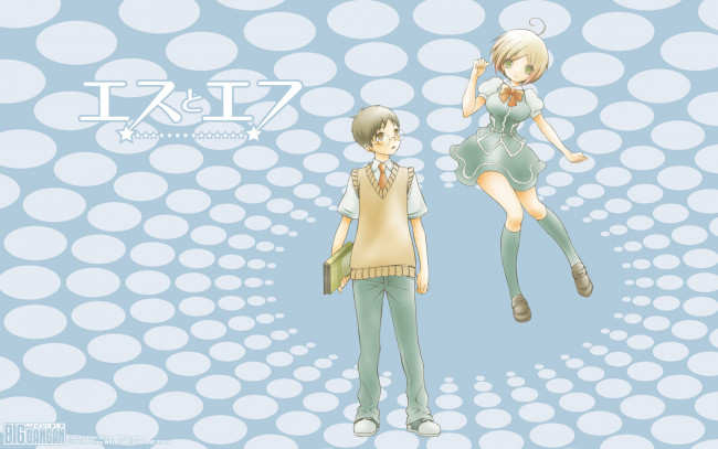 Обои картинки фото аниме, unknown,  другое, парень, девушка