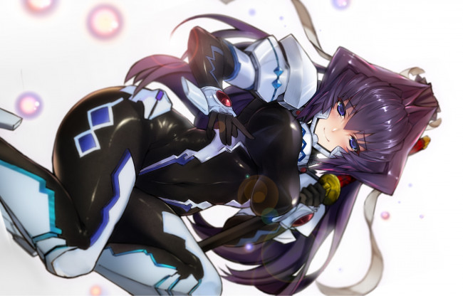 Обои картинки фото аниме, muv-luv alternative,  total eclipse, девушка