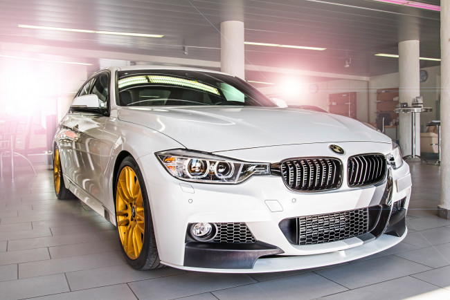 Обои картинки фото bmw, автомобили, белый