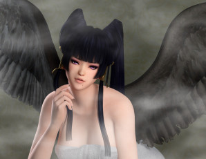 Картинка 3д+графика существа+ creatures девушка взгляд фон