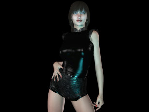 обоя 3д графика, люди , people, фон, девушка, взгляд