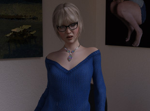 Картинка 3д+графика люди+ people девушка взгляд фон