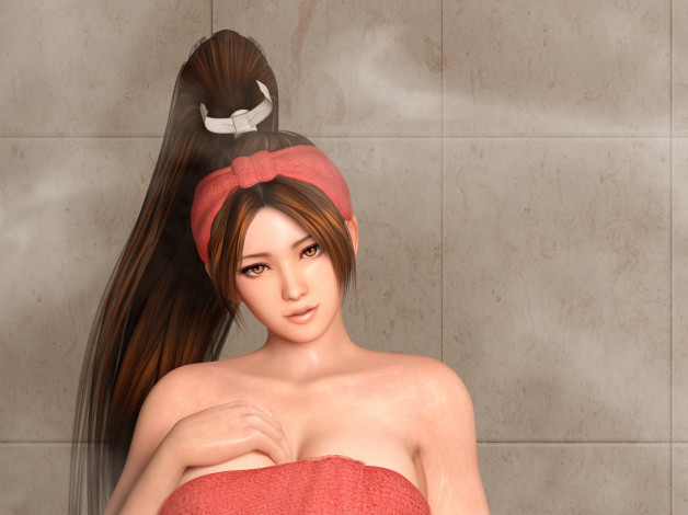 Обои картинки фото 3д графика, люди , people, девушка, взгляд, фон