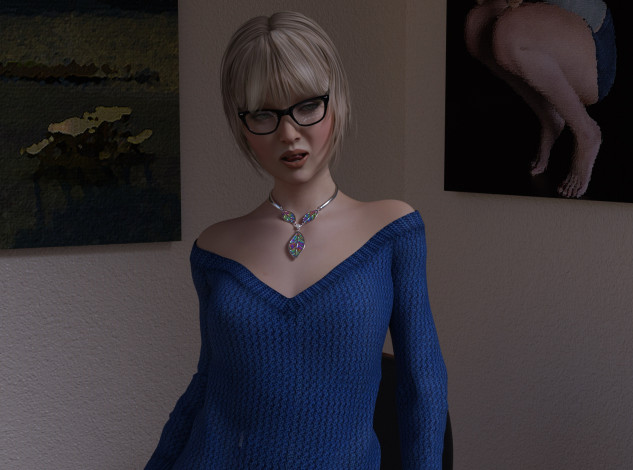 Обои картинки фото 3д графика, люди , people, девушка, взгляд, фон